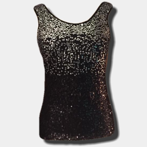 Ombre Sequin Tank Top - Picture 1 of 4